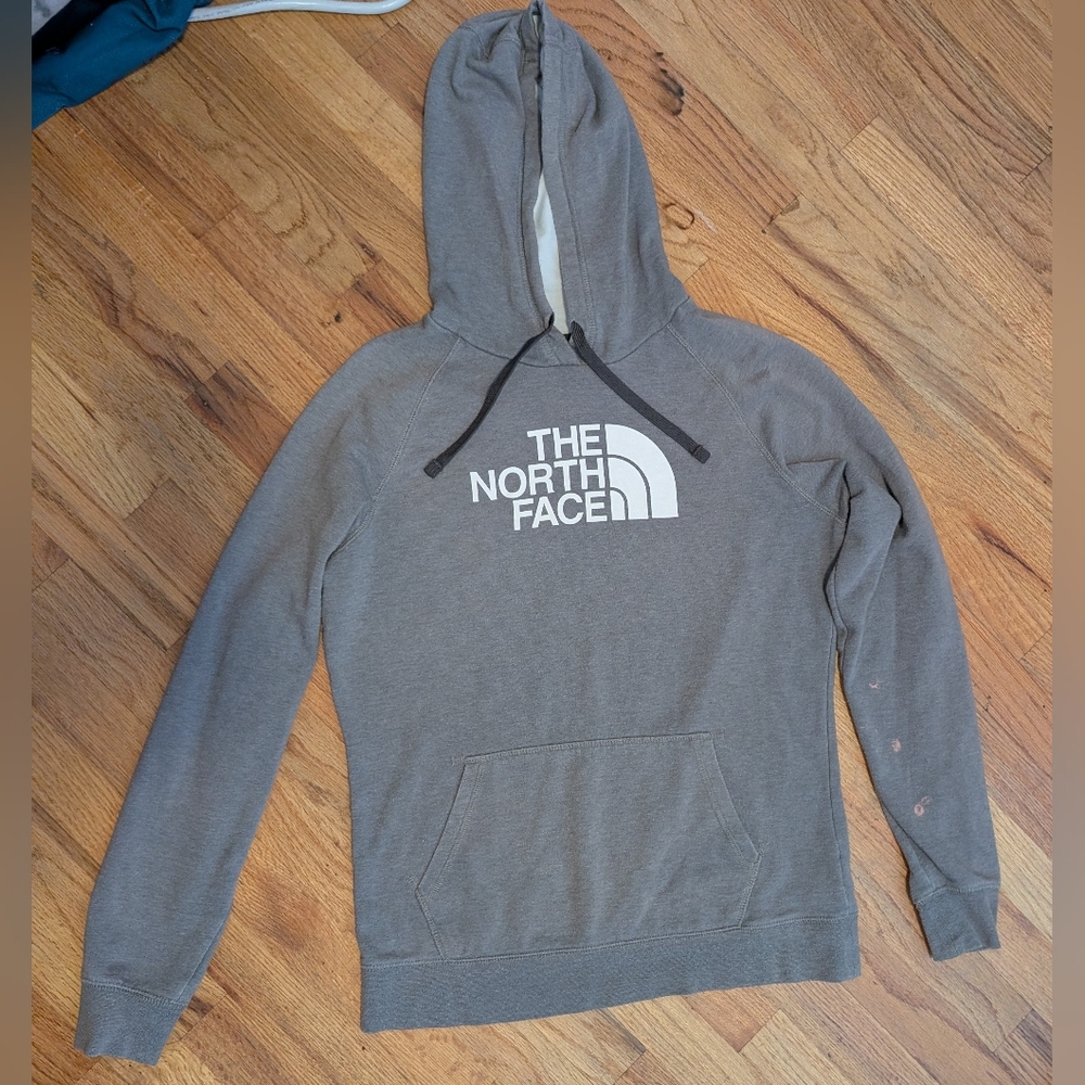 The North Face Women's Hoodie in Gray... Size Large But Runs Small.